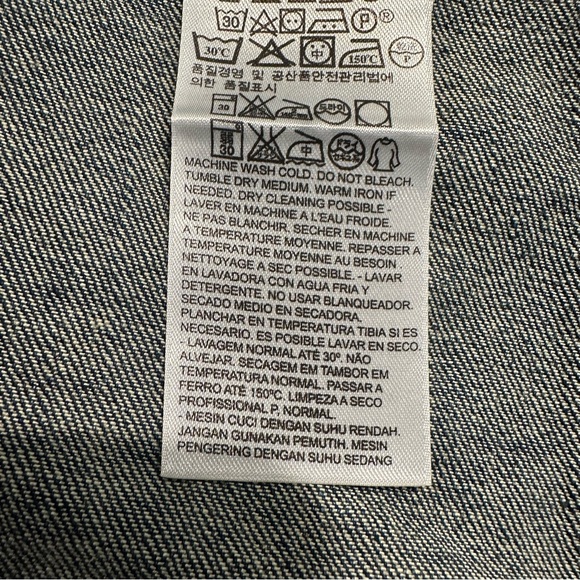 Women’s Classic Levi’s Denim Jean Jacket Medium - Picture 8 of 11